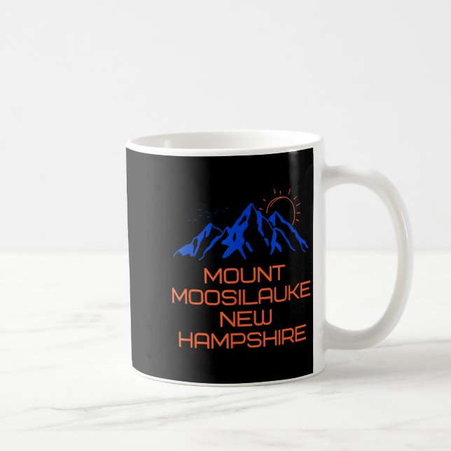Hiking Mount Moosilauke New Hampshire Mountain Cli Kaffeetasse (Rechts)