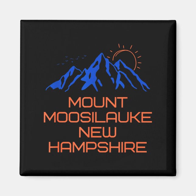 Hiking Mount Moosilauke New Hampshire Mountain Cli Magnet (Vorne)