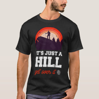 Hiking Mountain black tshirt