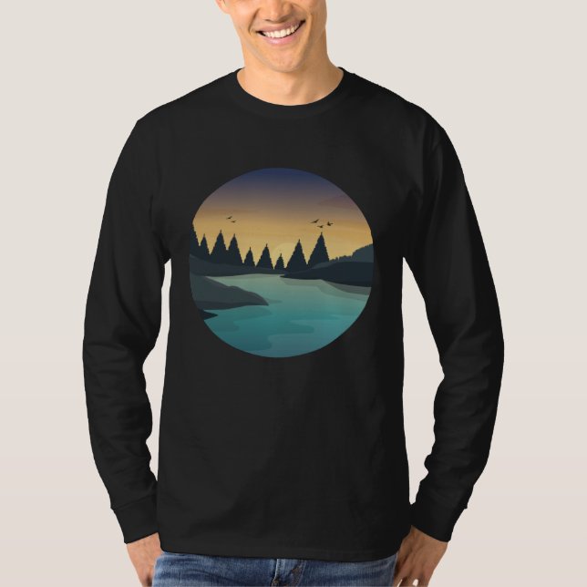 Hiking nature mountain T-Shirt (Vorderseite)