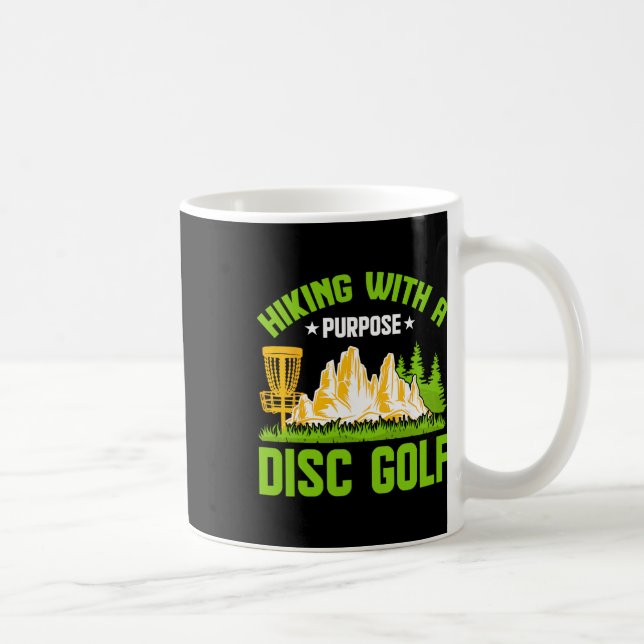 Hiking With A Purpose Disc Golf  Kaffeetasse (Rechts)