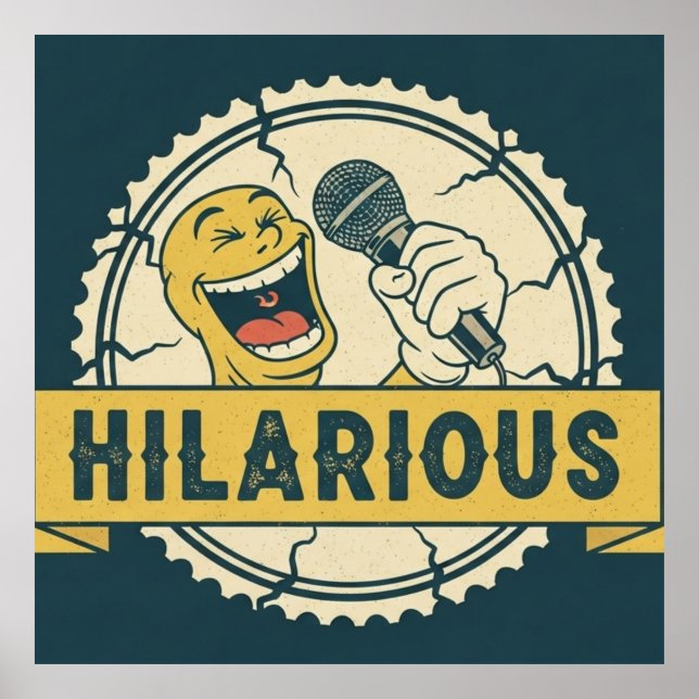 Hilarious Comedy Poster (Vorne)