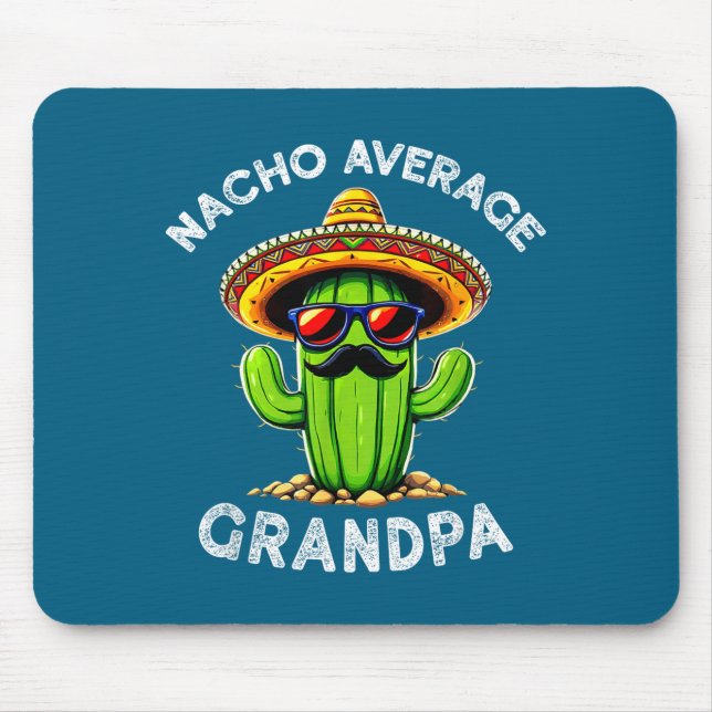Hilarious Grandpa Fun Saying _ Funny Old Man Old M Mousepad (Vorne)
