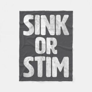 Hilarious Sink Stim Neurodivergent Normalisieren A Fleecedecke