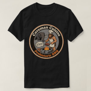 Hilarischer prähistorischer BBQ-Spaß T-Shirt