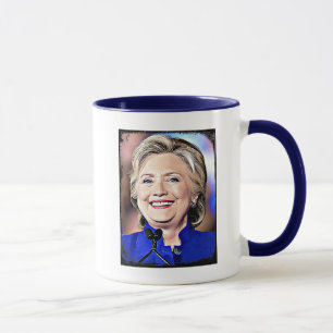 Hilary Clinton Memorabilia Keepake Tasse