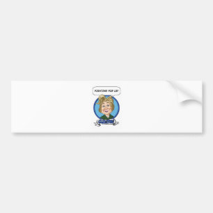Hilary Clinton Wahl 2016 Autoaufkleber