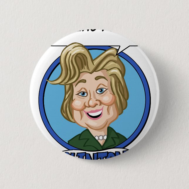 Hilary Clinton Wahl 2016 Button (Vorderseite)