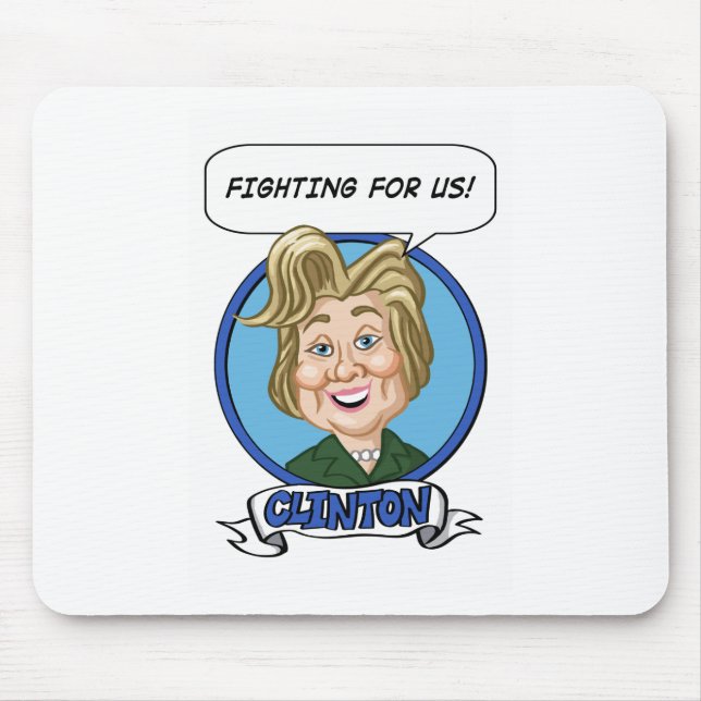 Hilary Clinton Wahl 2016 Mousepad (Vorne)