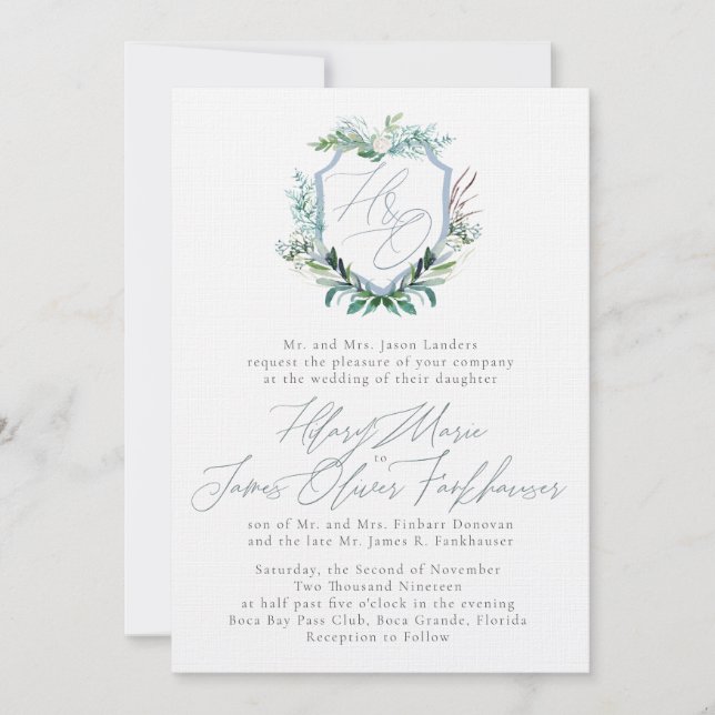 Hilary und Oliver Invasion Final Einladung (Vorderseite)