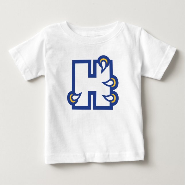 Hilbert College H Baby T-shirt (Vorderseite)