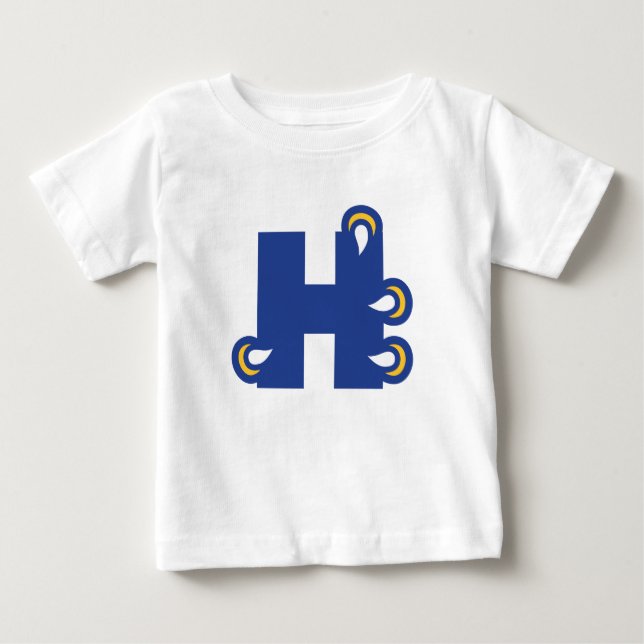 Hilbert College H Baby T-shirt (Vorderseite)