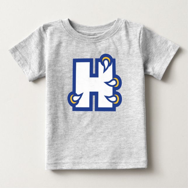 Hilbert College H Baby T-shirt (Vorderseite)