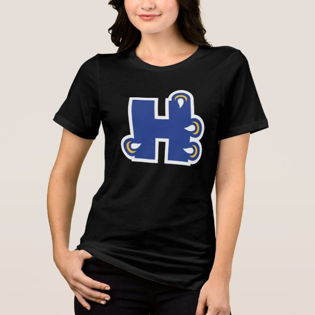 Hilbert College H Tri-Blend Shirt (Vorderseite)