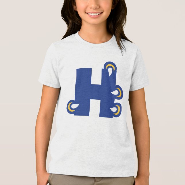 Hilbert College H Tri-Blend Shirt (Vorderseite)