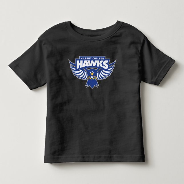 Hilbert College Hawks Kleinkind T-shirt (Vorderseite)