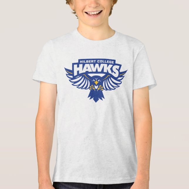 Hilbert College Hawks Tri-Blend Shirt (Vorderseite)