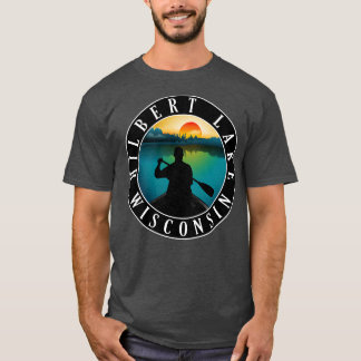 Hilbert Lake Wisconsin Canoeing T-Shirt
