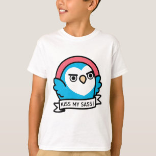 Hilda the Sassy Lovebird - Kiss My Sass T-Shirt