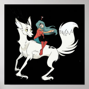 Hilda und Twij Ein Geschenk für einen Feiertag Poster