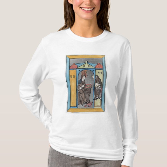 Hildegard von Bingen T-Shirt (Vorderseite)
