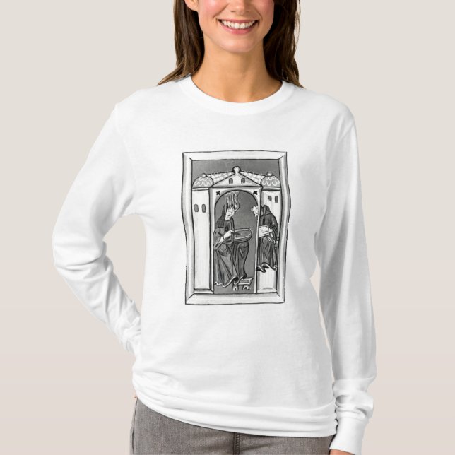 Hildegard von Bingen T-Shirt (Vorderseite)