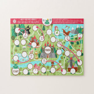 Hilf dem Froschprinzen, zu den Spielkids des Schlo Puzzle