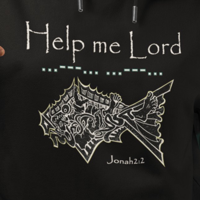 Hilf mir Lord Jonah und dem Wal oder dem Fisch T-Shirt (Von Creator hochgeladen)