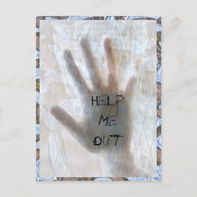 Hilfe bei der Herausgabe individuell anpassbarer P Postkarte (Vorderseite)