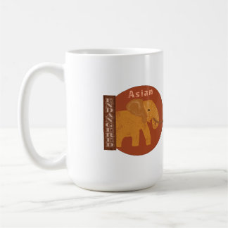 Hilfe beim Rett von Elefanten Kaffeetasse