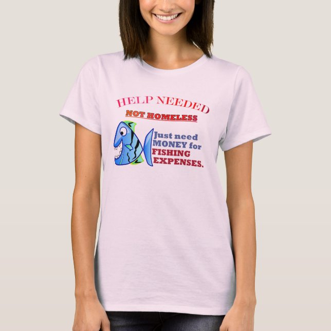 HILFE BRAUCHTE. T-Shirt (Vorderseite)