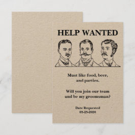 Hilfe für die Anforderung von Trauzeugen Gewollt W Einladung