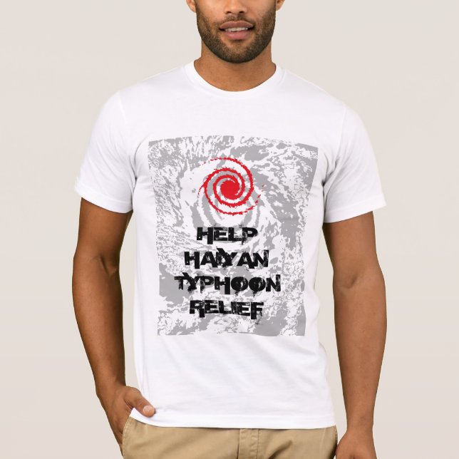 Hilfe für Haiyan Taihoon T-Shirt (Vorderseite)