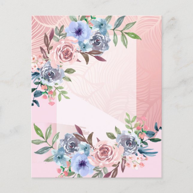 HILFE FÜR LIVE-DESIGNER - BlumenBUDGET Flyer (Vorne)