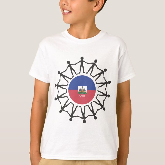 Hilfe Haiti T-Shirt (Vorderseite)