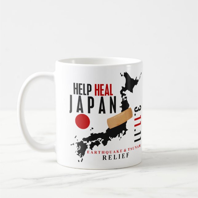 HILFE HEILEN JAPAN #3 TASSE (Links)