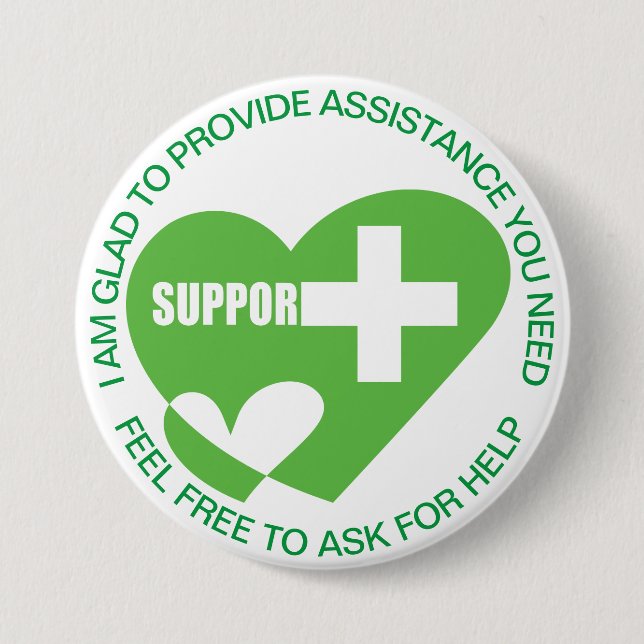 HILFE/HELP-Provider Button (Vorderseite)