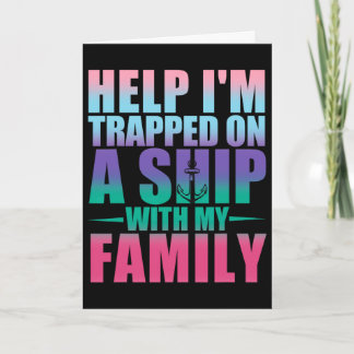 Hilfe, ich bin mit meiner Familie auf einem Schiff Karte