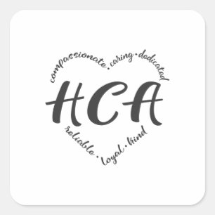 Hilfe im Gesundheitswesen, Hilfe im Gesundheitswes Quadratischer Aufkleber