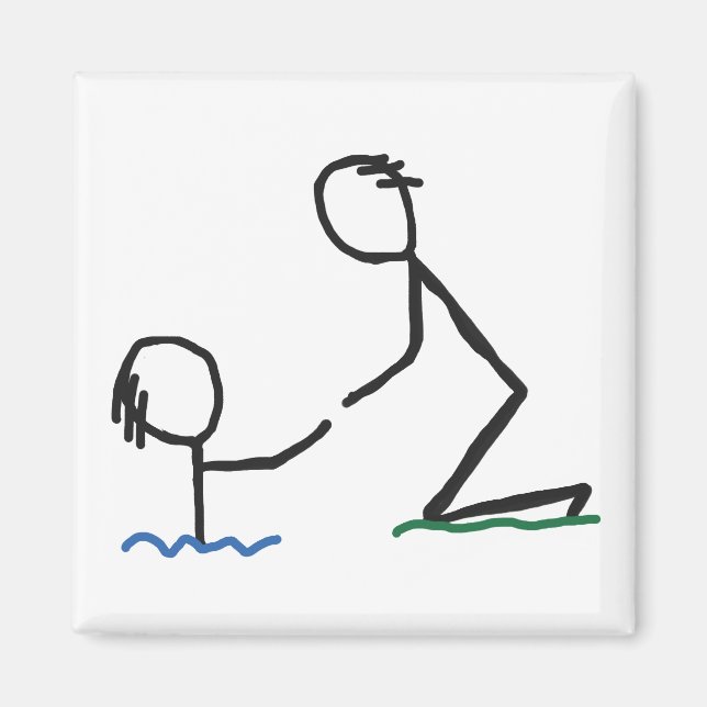 Hilfe Magnet (Vorne)