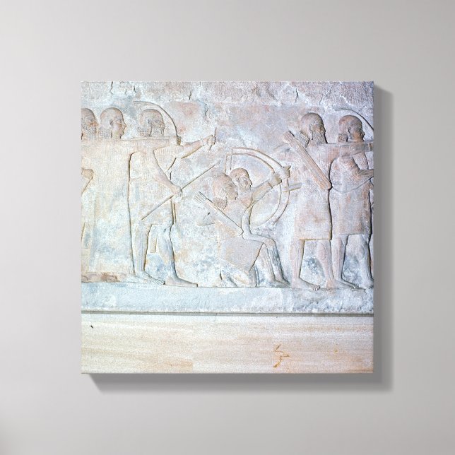 Hilfe mit Bogenschütze Leinwanddruck (Vorderseite)