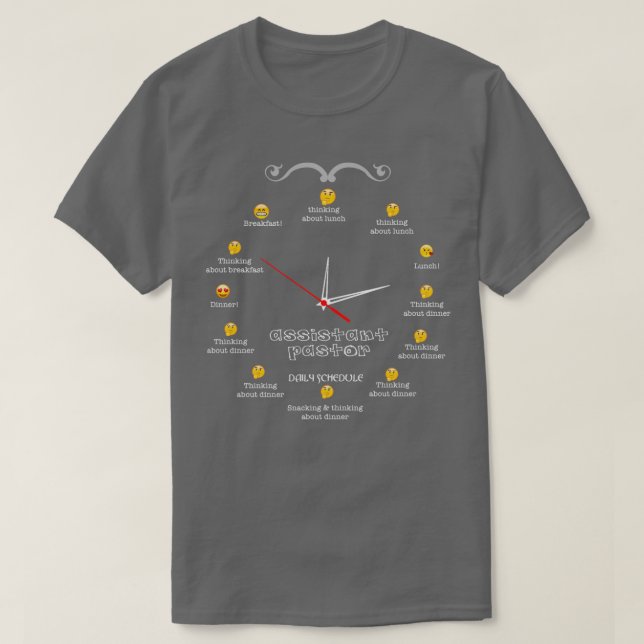 HILFE PASTOR NICE DESIGN 2017 T-Shirt (Design vorne)