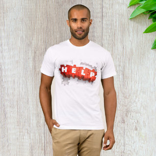 Hilfe-Puzzleteile Herren T-Shirt