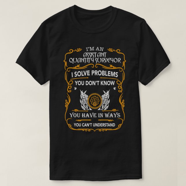 HILFE QUANTITY SURVEYOR Classic TShirt (Design vorne)