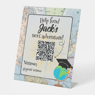 Hilfe zur Finanzierung des Abenteuerzeichens Sockelschild