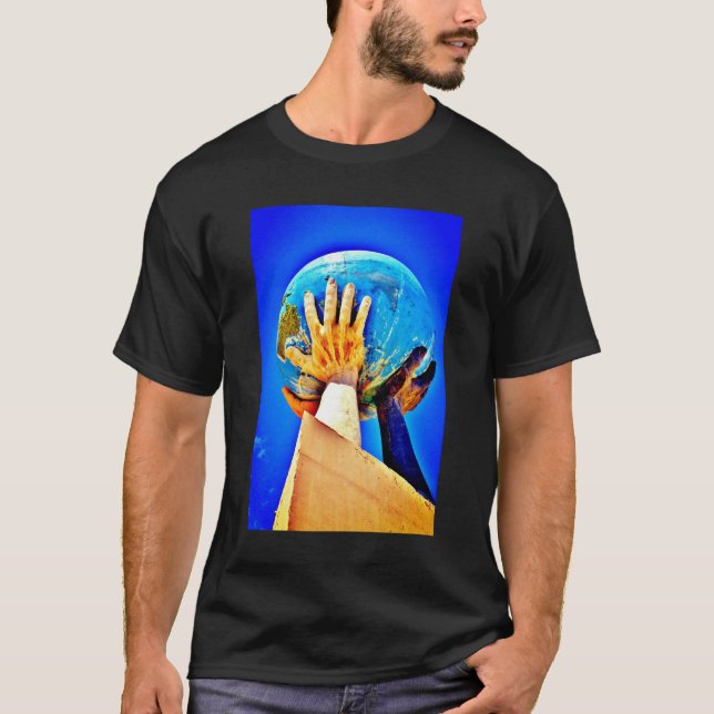 Hilfen für Hände T-Shirt (Vorderseite)