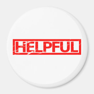 Hilfreiche Briefmarke Magnet