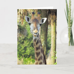 Hilfreiche Mama - Giraffe Muttertagskarte Karte