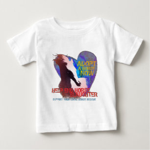 Hilfsendpferdegemetzel Baby T-shirt