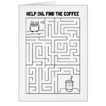 Hilfseule den Kaffee finden - nach innen zu